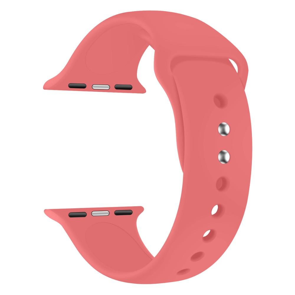 Apple Watch Double Pin Colourful Silicone Band