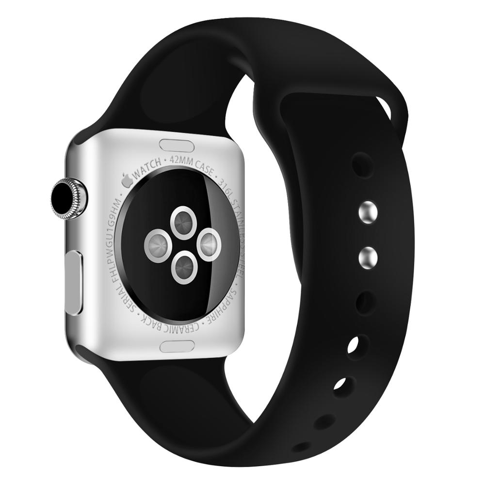 Apple Watch Double Pin Colourful Silicone Band