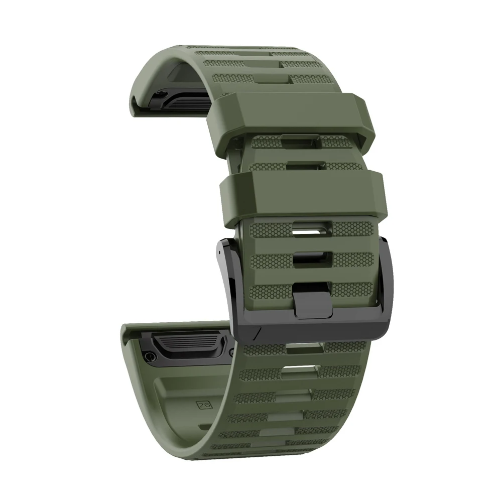 Garmin Fenix 6X, 7X, 8X 26mm silicone band