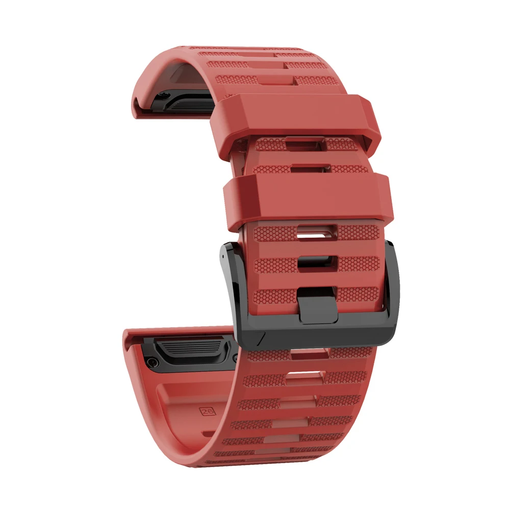 Garmin Fenix 6X, 7X, 8X 26mm silicone band