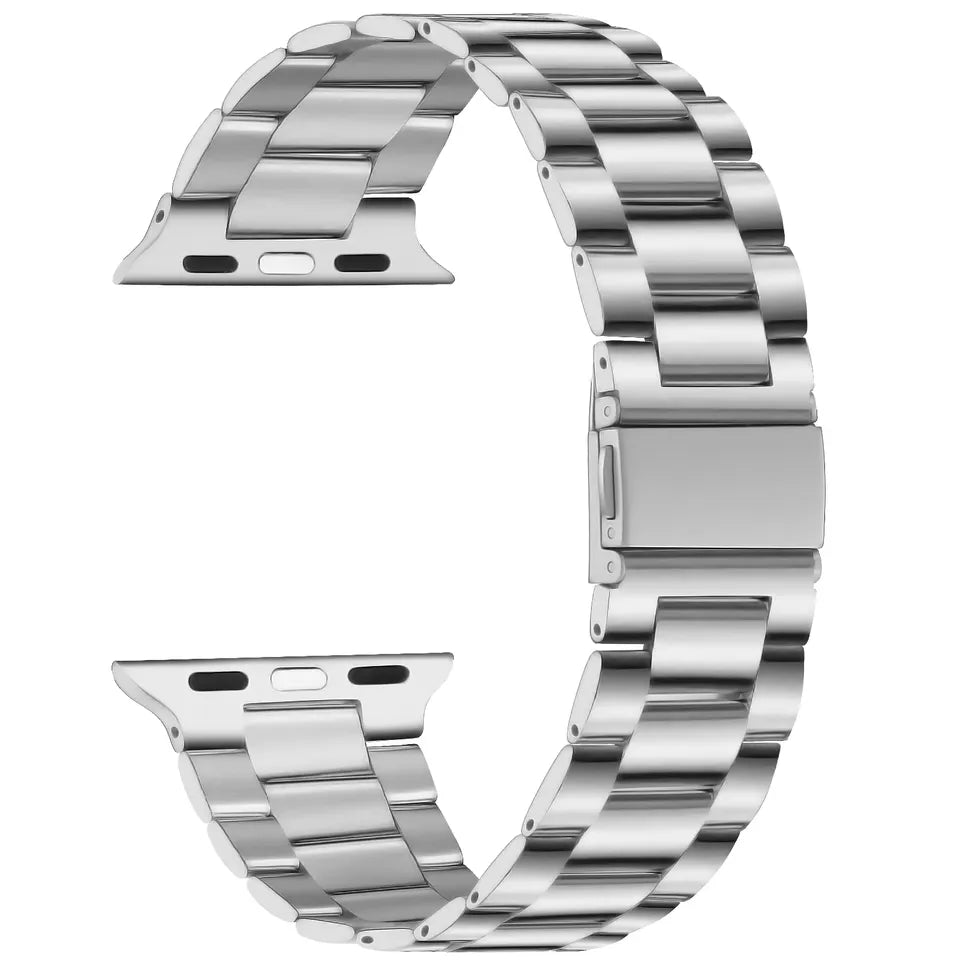 Apple Watch Three Beads Stainless Steel Band