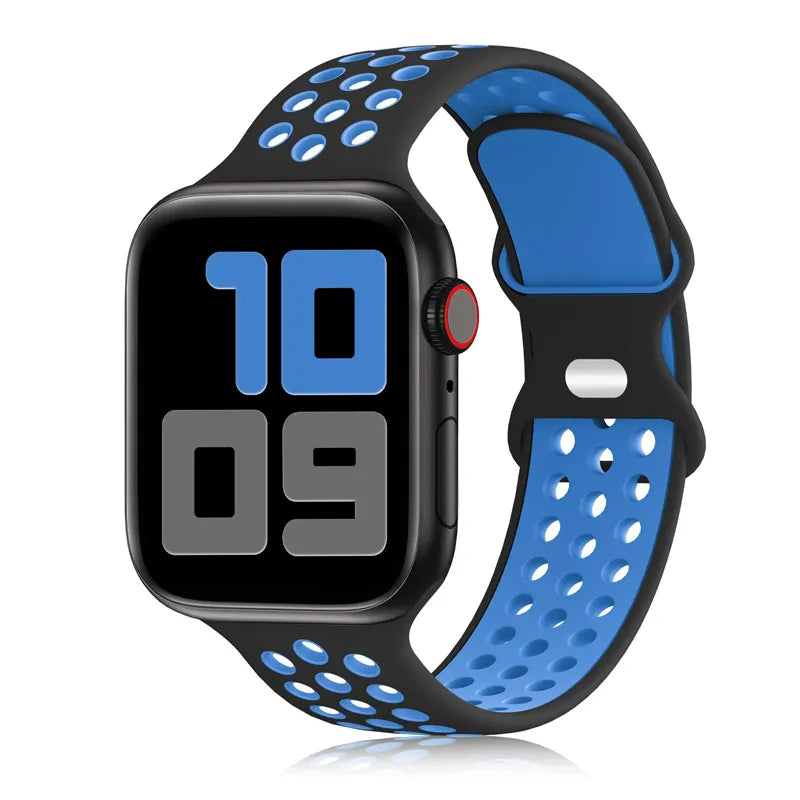 Apple Watch Silicone Mesh 2 Colour Band