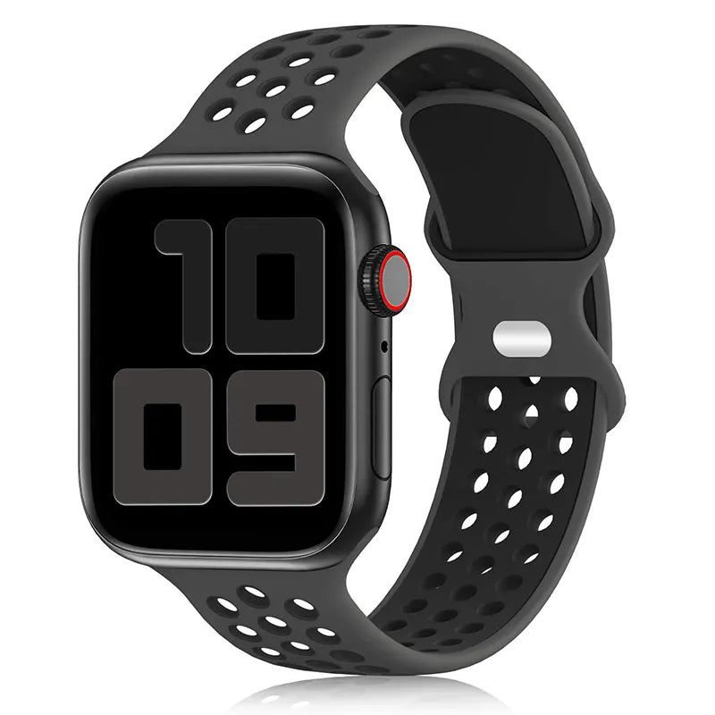 Apple Watch Silicone Mesh 2 Colour Band