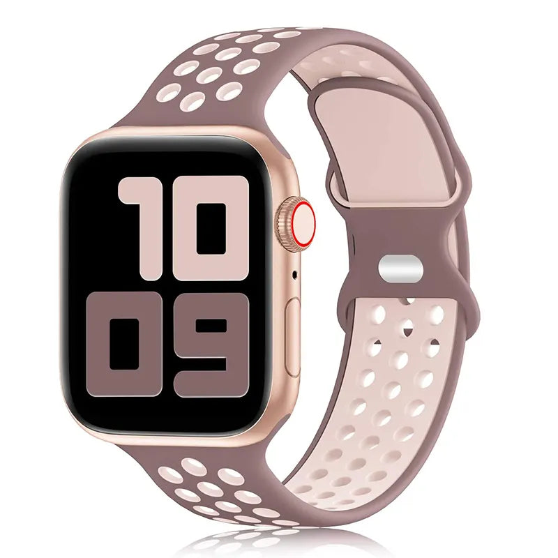 Apple Watch Silicone Mesh 2 Colour Band