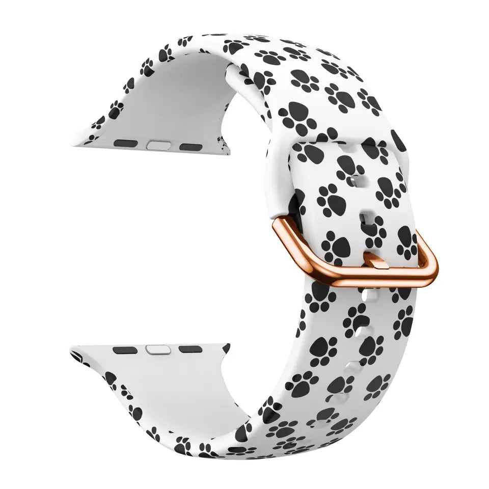 Apple Watch Silicone Printed Design Strap