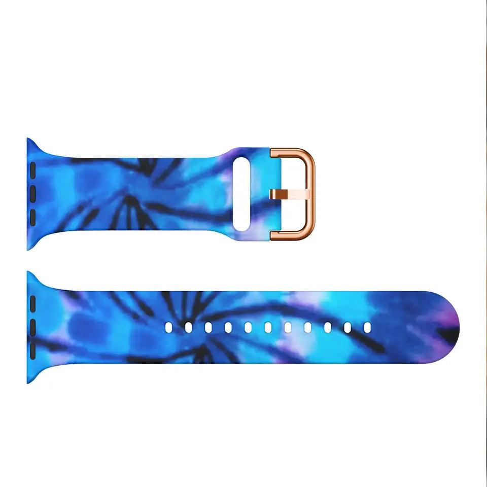 Apple Watch Silicone Printed Design Strap