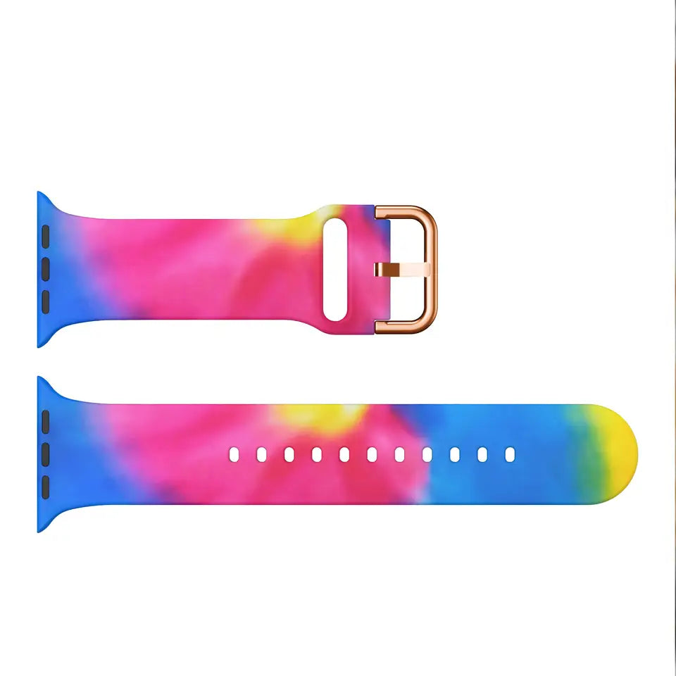 Apple Watch Silicone Printed Design Strap