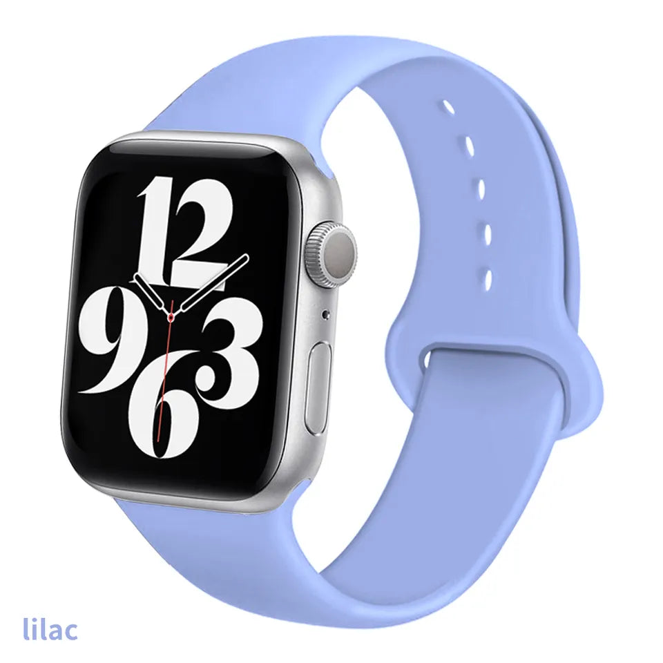 Apple Watch Silicone Single Pin Band