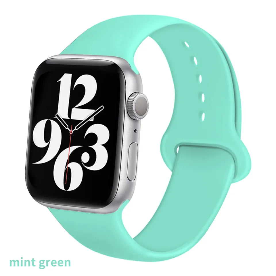 Apple Watch Silicone Single Pin Band