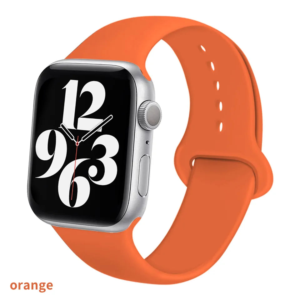 Apple Watch Silicone Single Pin Band