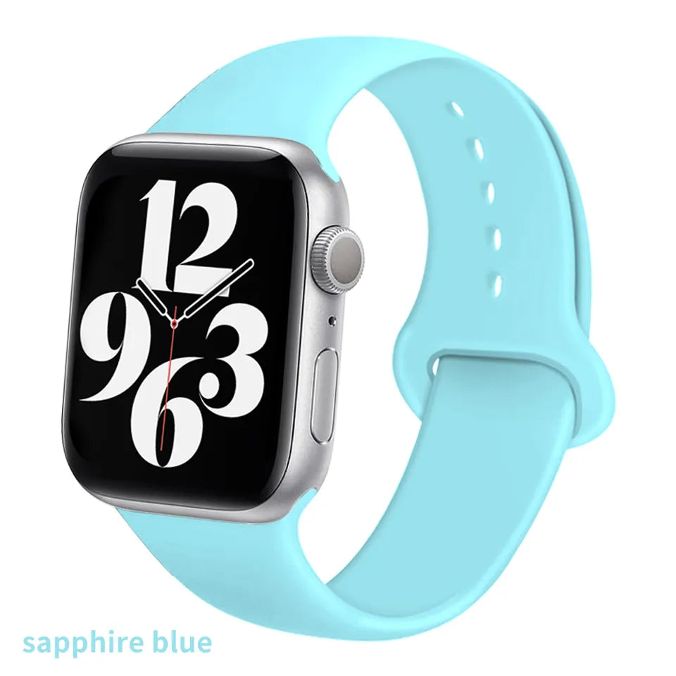 Apple Watch Silicone Single Pin Band