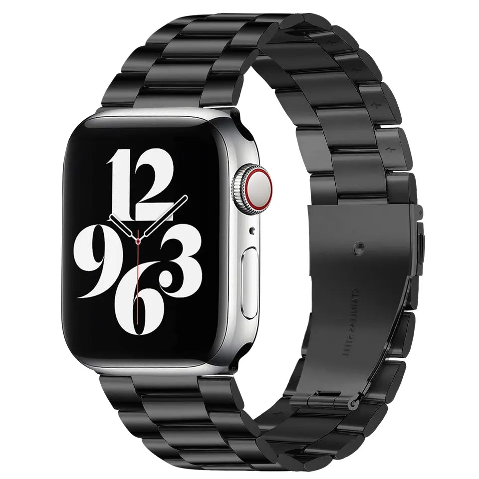 Apple Watch Three Beads Stainless Steel Band