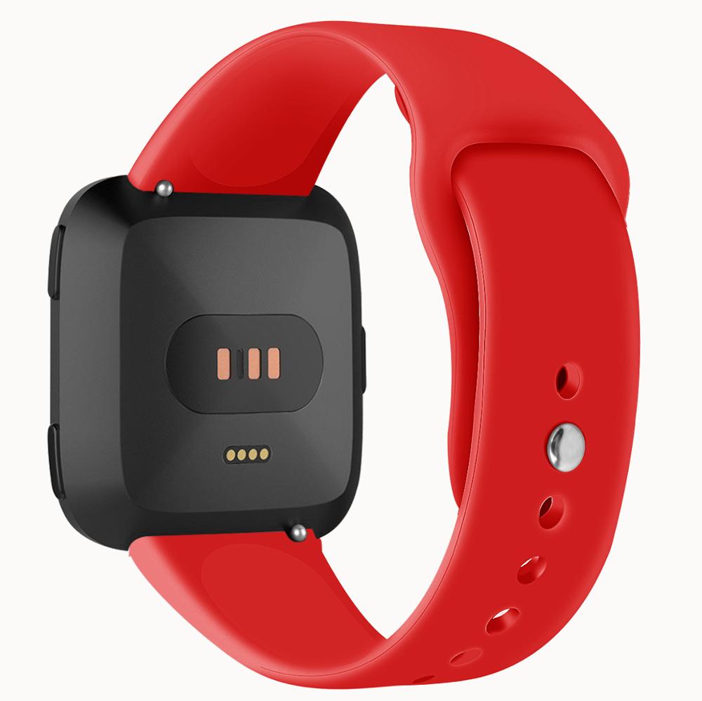 FitBit Versa 2 Black Silicone Band