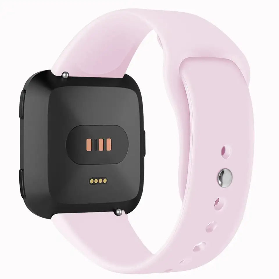 FitBit Versa 2 Black Silicone Band