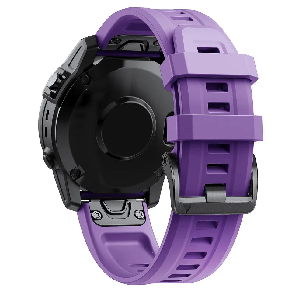 Garmin Fenix 5, 6, 7 22mm Silicone Band